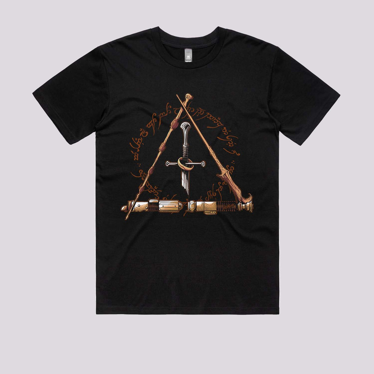 Iconic Movie Weapons Graphic Tee