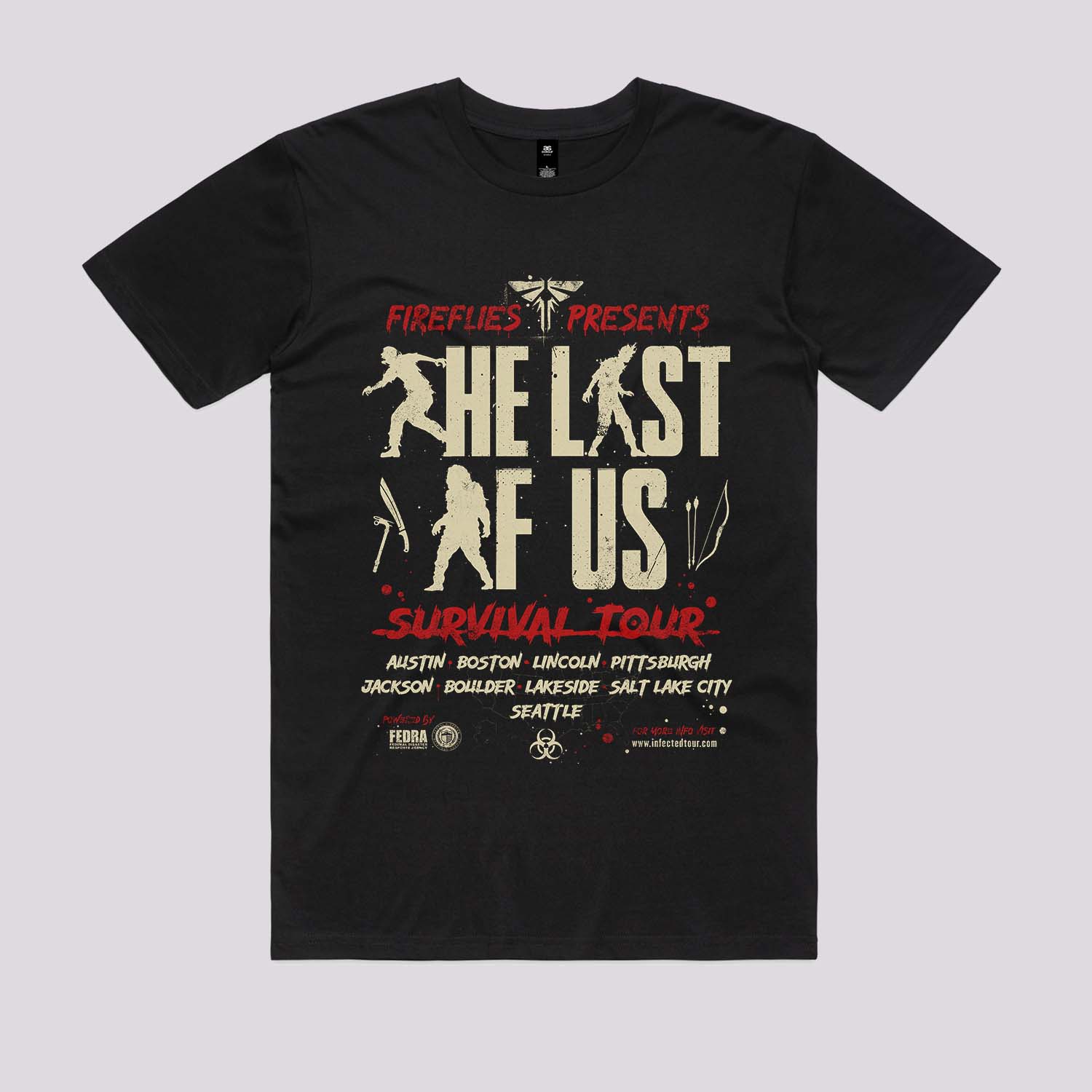 Infected Tour Graphic Tee
