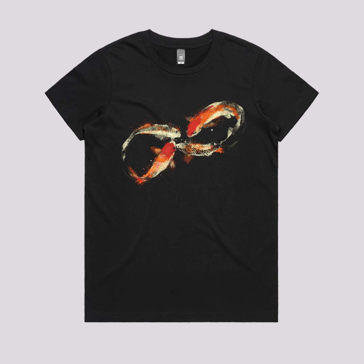 Infinity Koi Fish T-Shirt | Japanese Art T-Shirts Australia