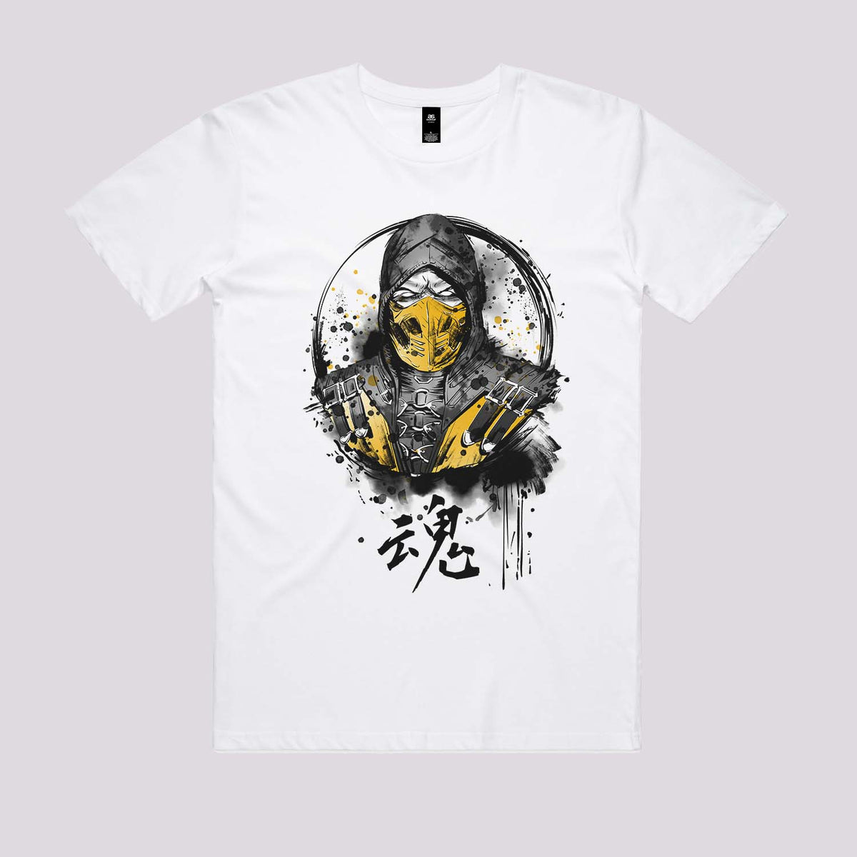 Hellfire Sumi-e T-Shirt | Pop Culture T-Shirts Australia