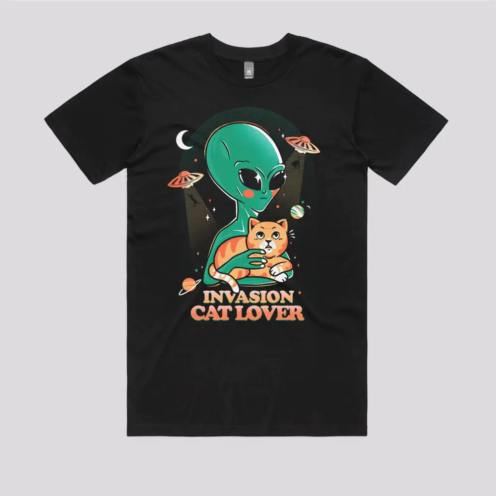 Invasion Cat Lover T-Shirt - Limitee Apparel