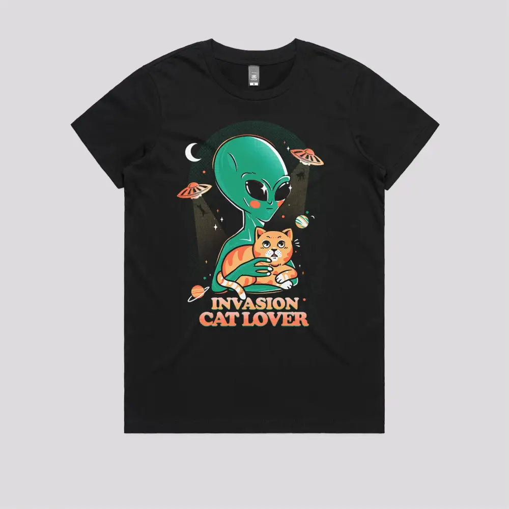 Invasion Cat Lover T-Shirt - Limitee Apparel