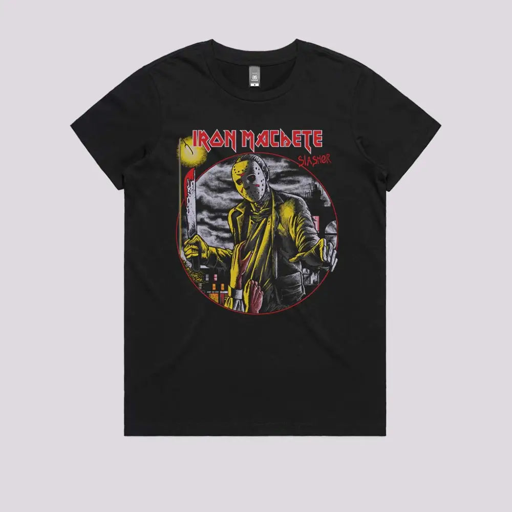 Iron Machete T-Shirt Womens / Black Xs Adult Tee
