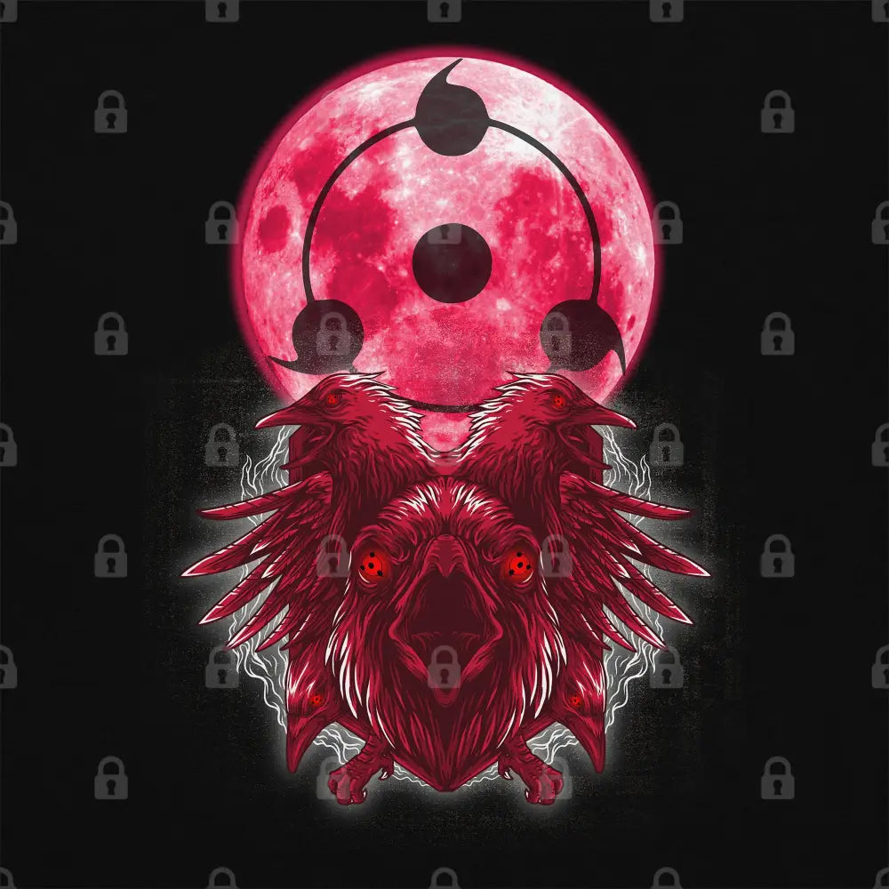 Itachi Blood Moon T-Shirt | Anime T-Shirts