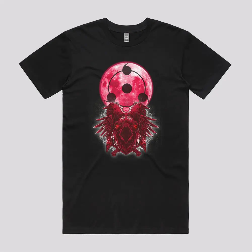 Itachi Blood Moon T-Shirt | Anime T-Shirts