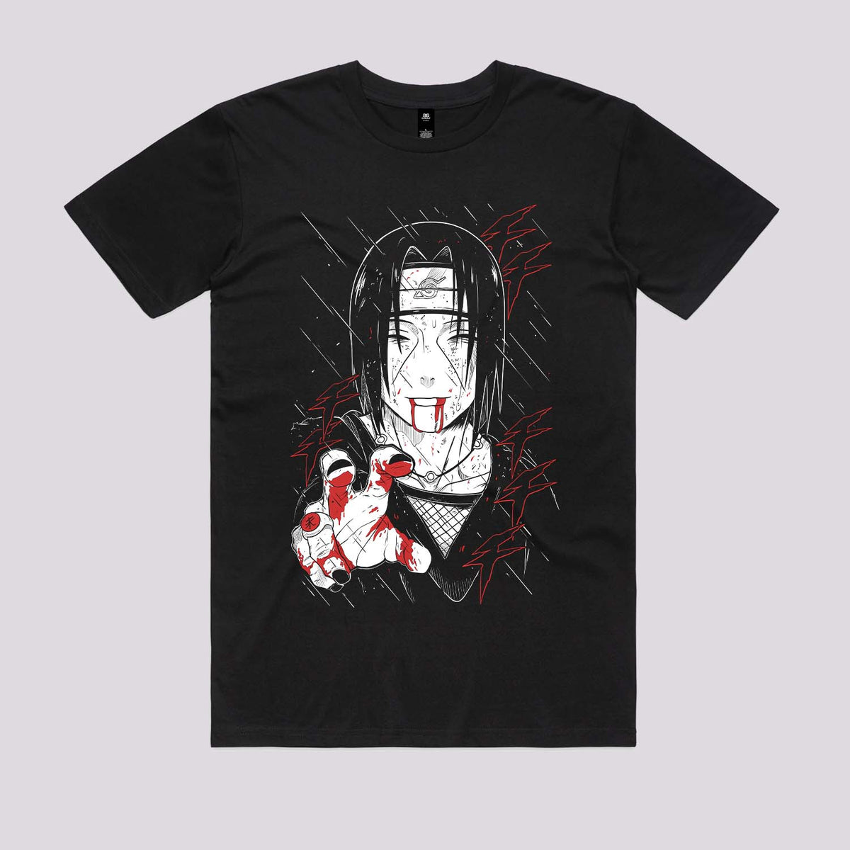Itachi Sacrifice T-Shirt | Anime Clothing | Black | XS to 5XL