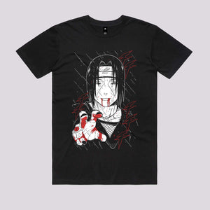Itachi Sacrifice T-Shirt | Anime Clothing | Black | XS to 5XL