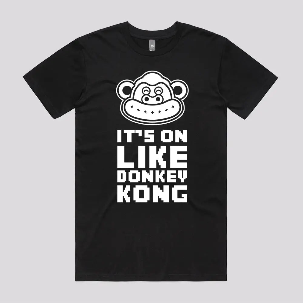 It's On Like Donkey Kong T-Shirt - Limitee Apparel