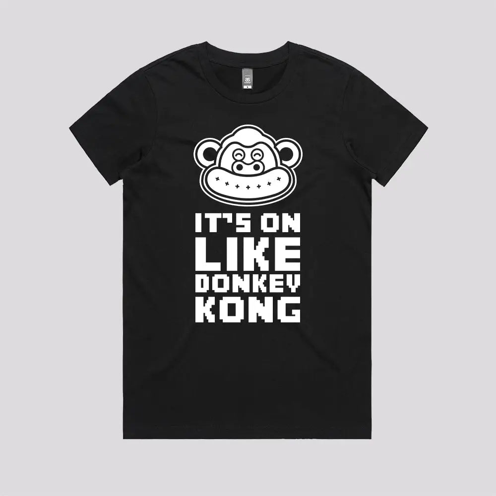 It&#39;s On Like Donkey Kong T-Shirt - Limitee Apparel