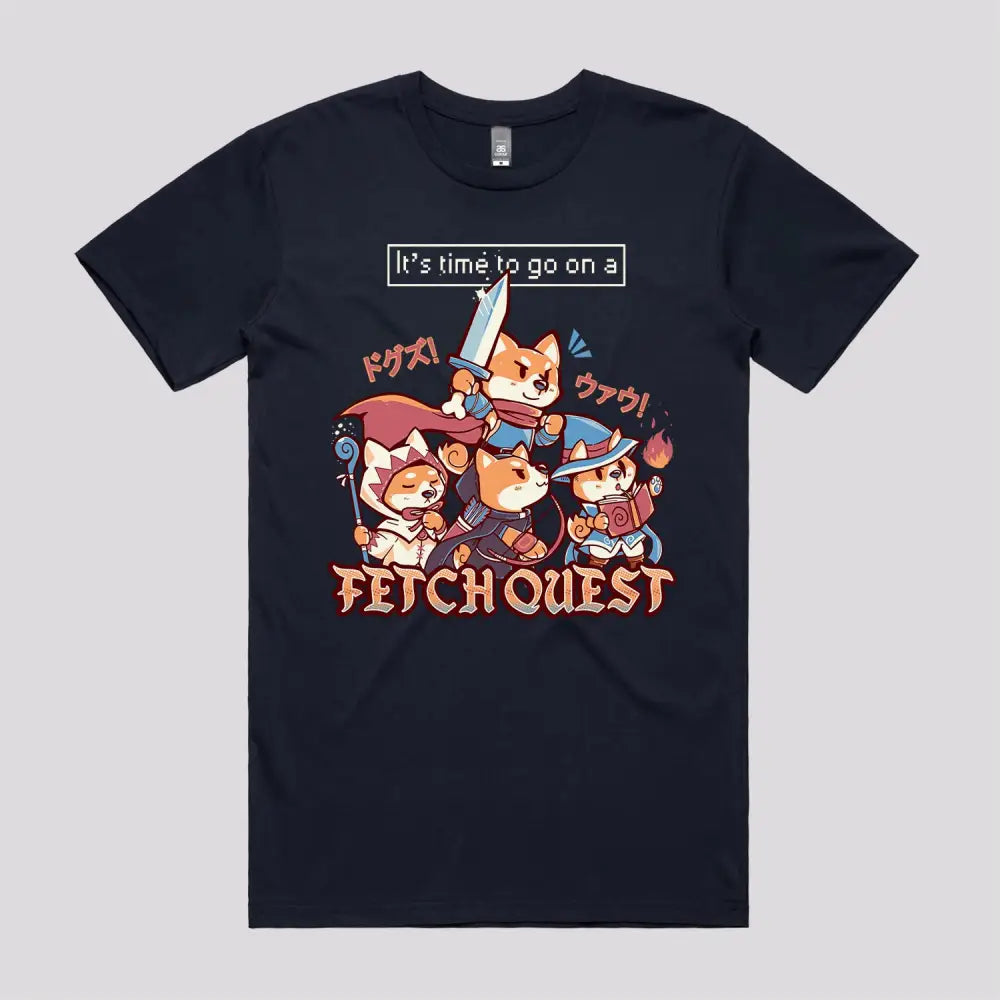 It's Time to go on a Fetch Quest T-Shirt - Limitee Apparel