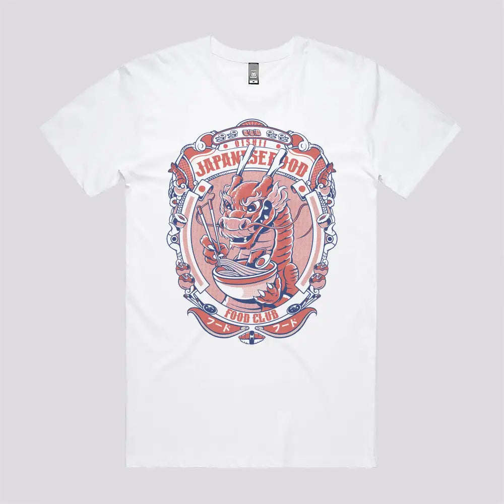 Japanese Food Club T-Shirt - Limitee Apparel