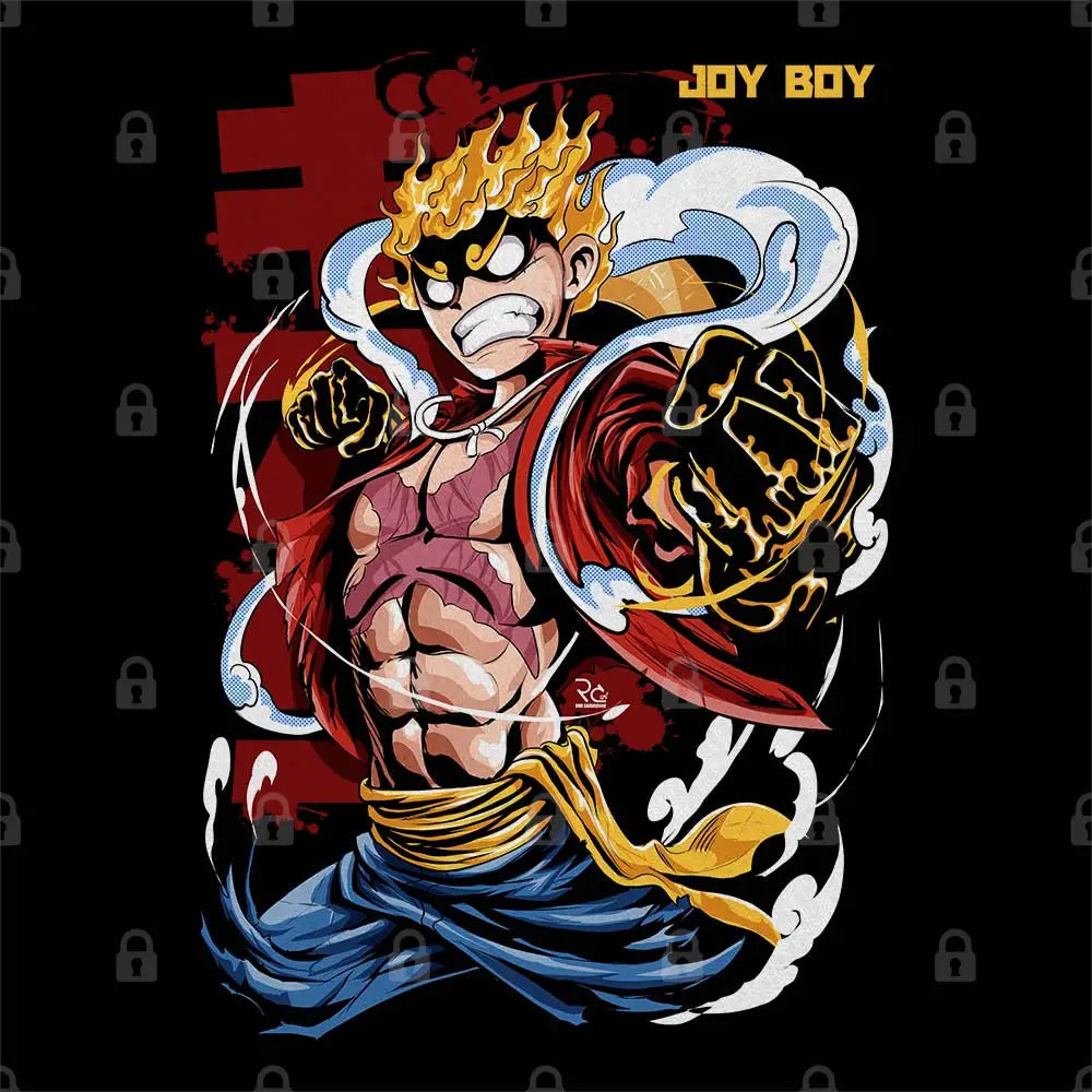 Joy Boy Luffy Hoodie | Anime T-Shirts