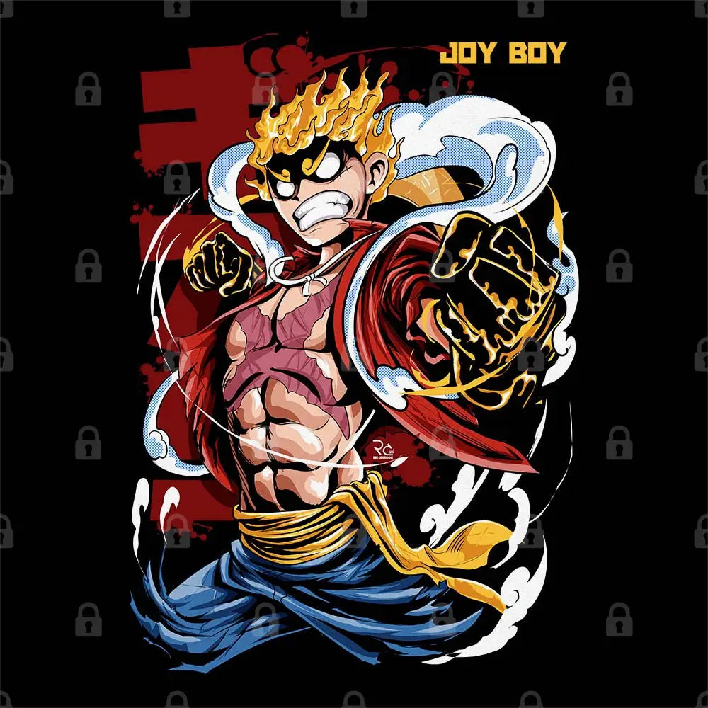 Joy Boy Luffy T-Shirt | Anime T-Shirts