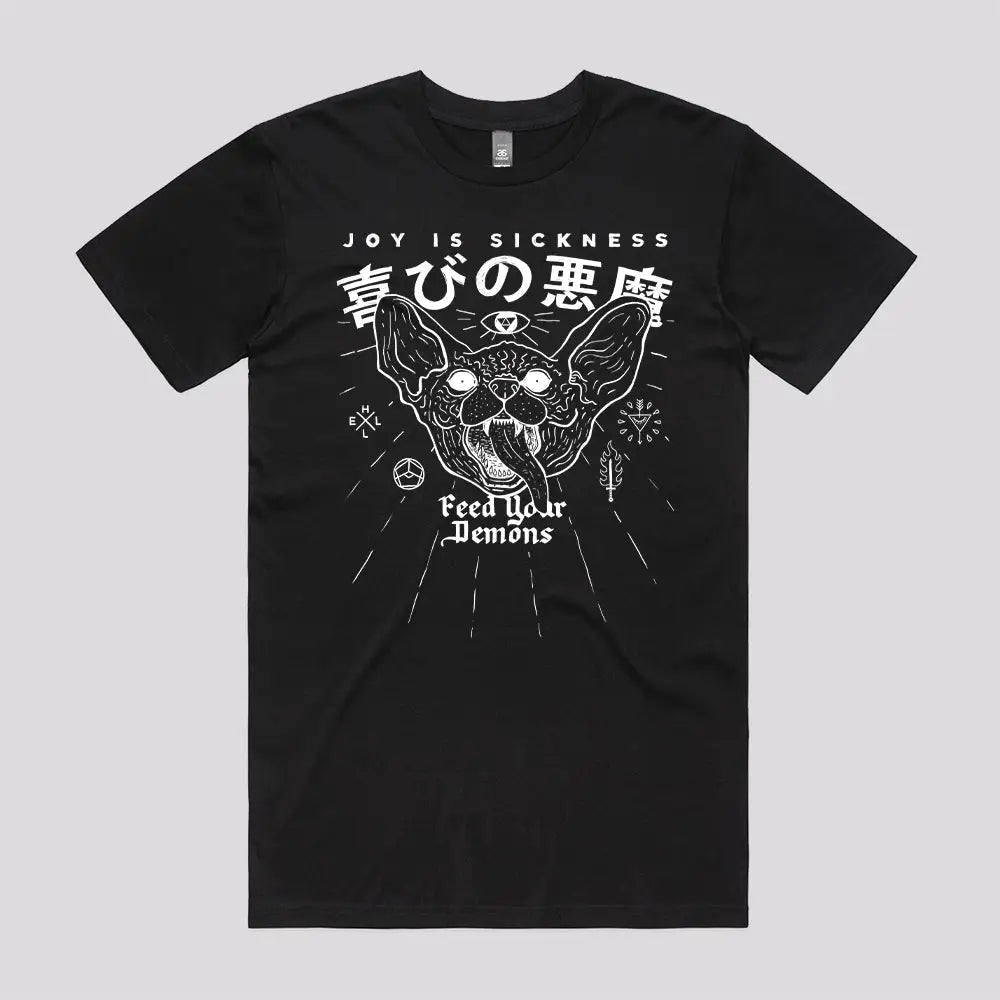 Joy is Sickness T-Shirt - Limitee Apparel