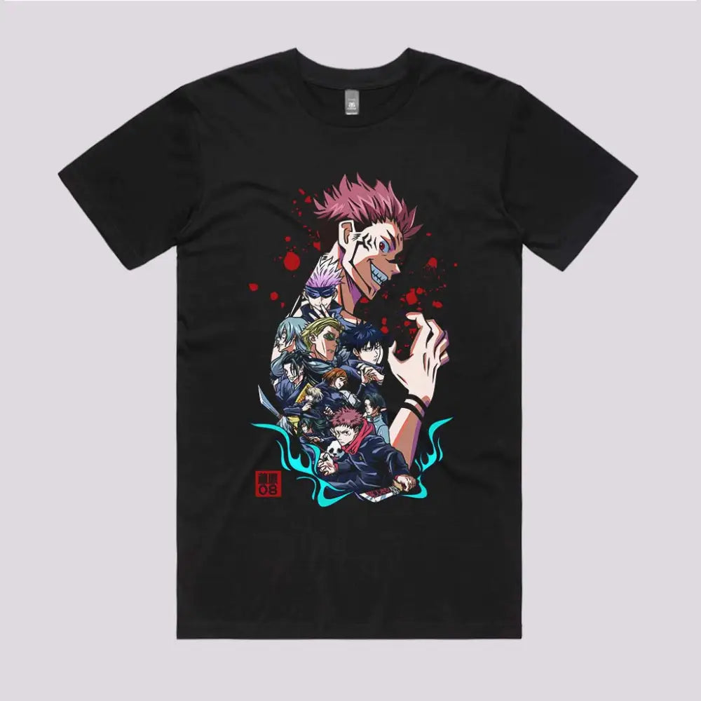 Jujutsu Art T-Shirt | Anime T-Shirts