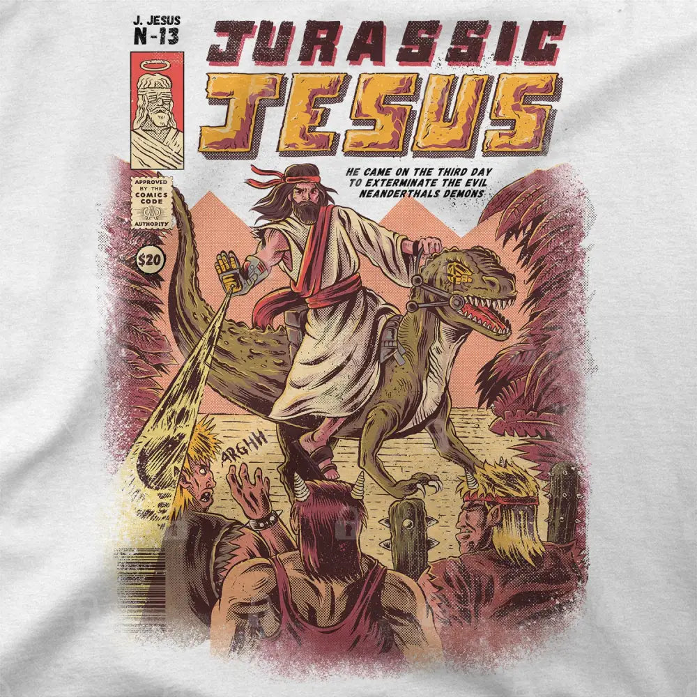 Jurassic Jesus T-Shirt | Pop Culture T-Shirts