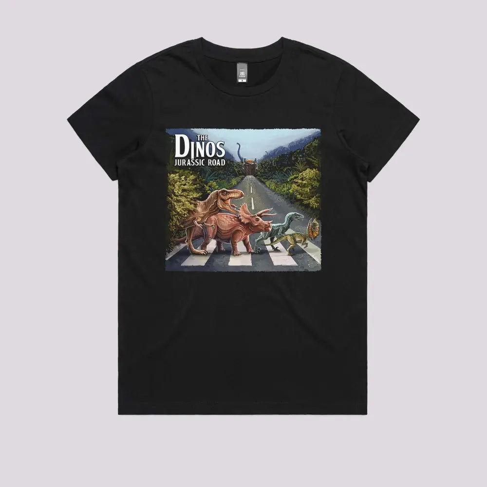 Jurassic Road T-Shirt | Pop Culture T-Shirts