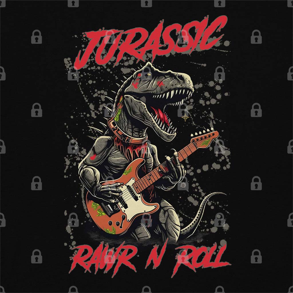 Jurassic Rawr and Roll T-Shirt