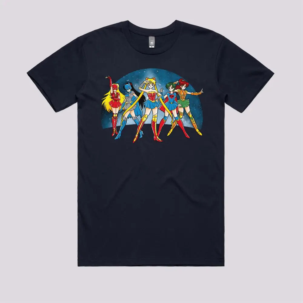Justice Moon T-Shirt | Anime T-Shirts
