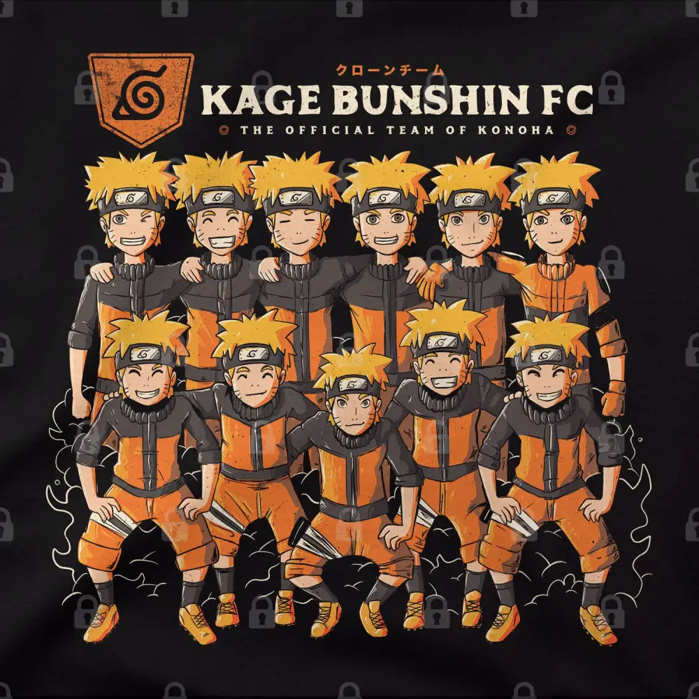 Kage Bunshin FC T-Shirt | Anime T-Shirts