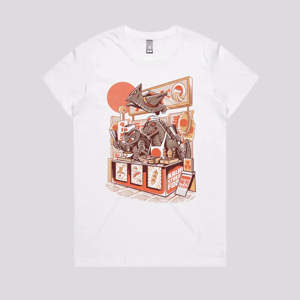 Kaiju Street Food T-Shirt | Anime T-Shirts