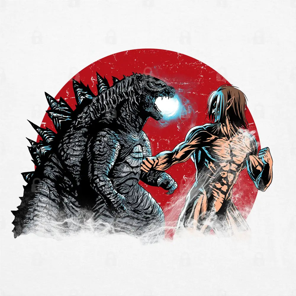 Kaiju vs Titan T-Shirt | Anime T-Shirts