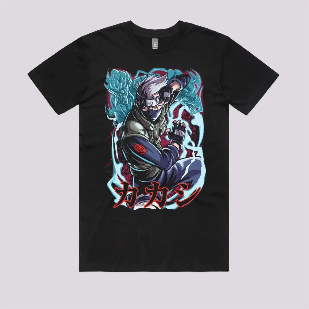 Kakashi&#39;s Sharingan T-Shirt | Anime T-Shirts