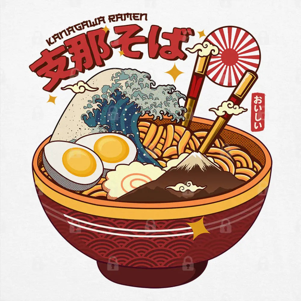 Kanagawa Ramen T-Shirt - Limitee Apparel