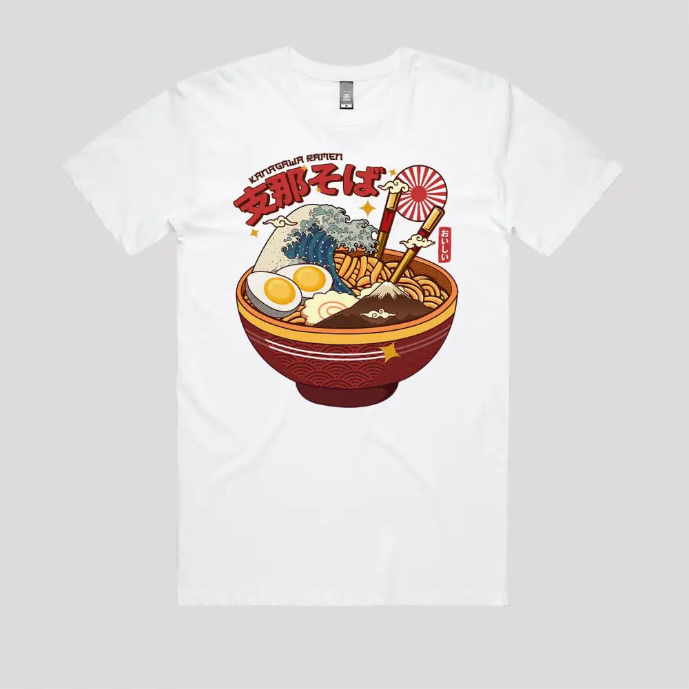 Kanagawa Ramen T-Shirt - Limitee Apparel