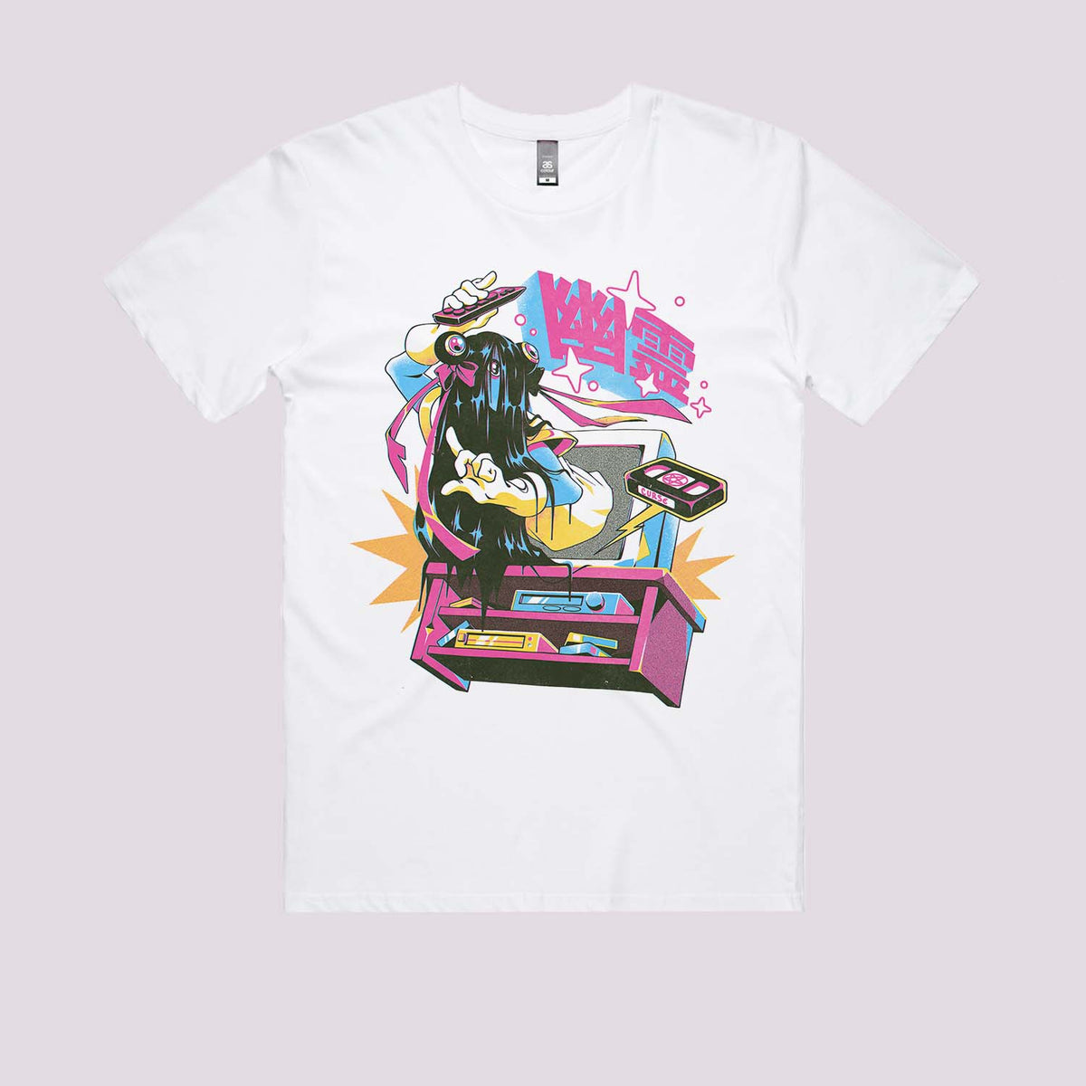 Kawaii Curse Tape Graphic Tee