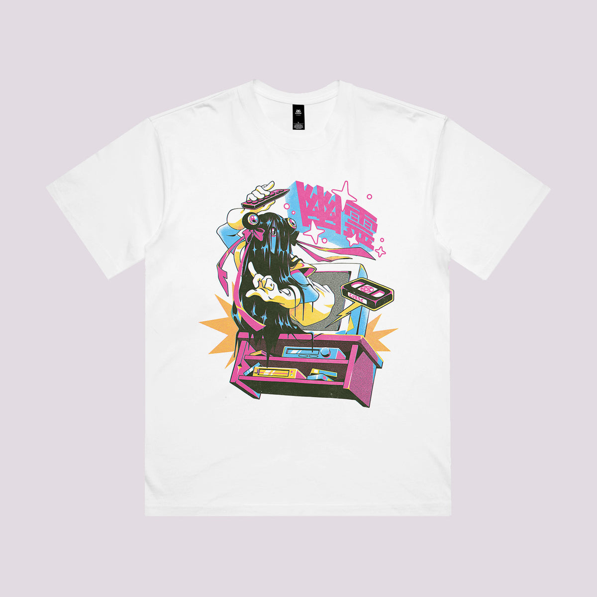 Kawaii Curse Tape Graphic Tee