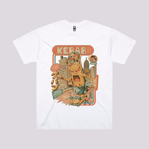 Kebab Attack T-Shirt | Oversized Graphic Tees Online Australia