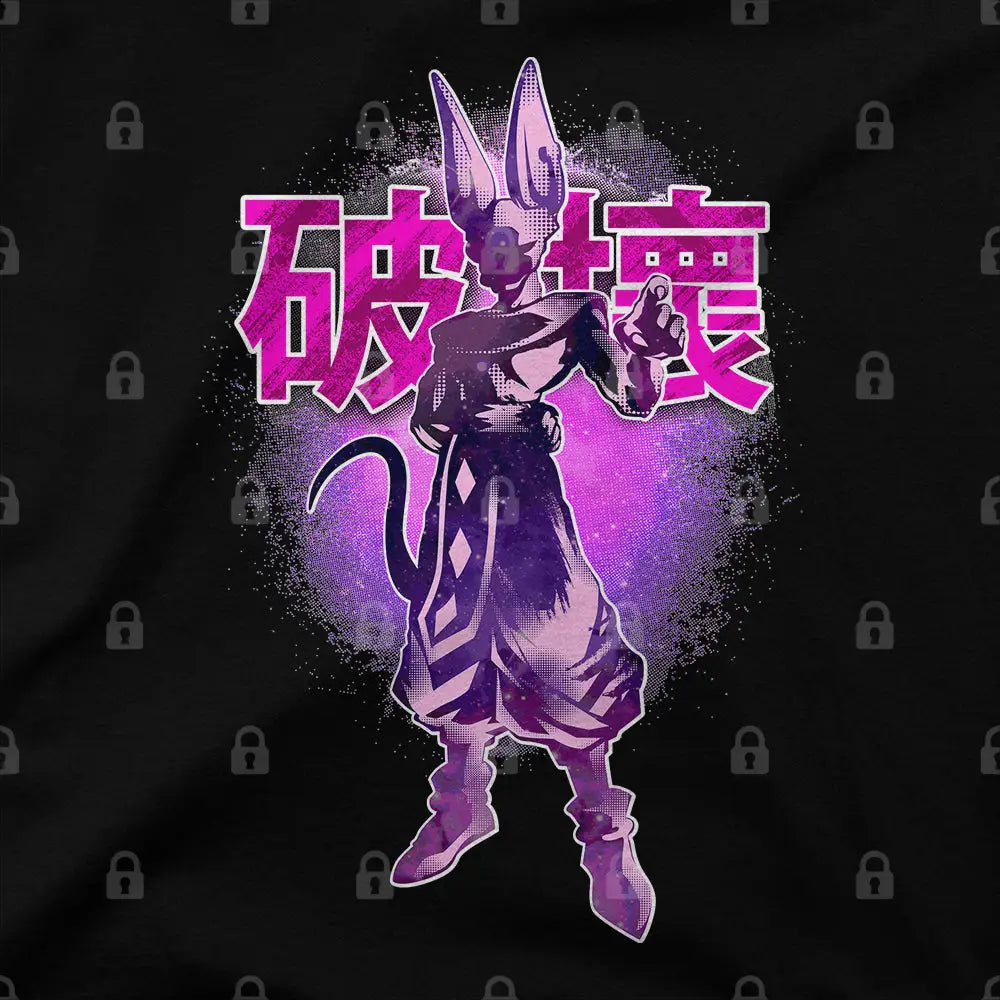 King Beerus T-Shirt | Anime T-Shirts