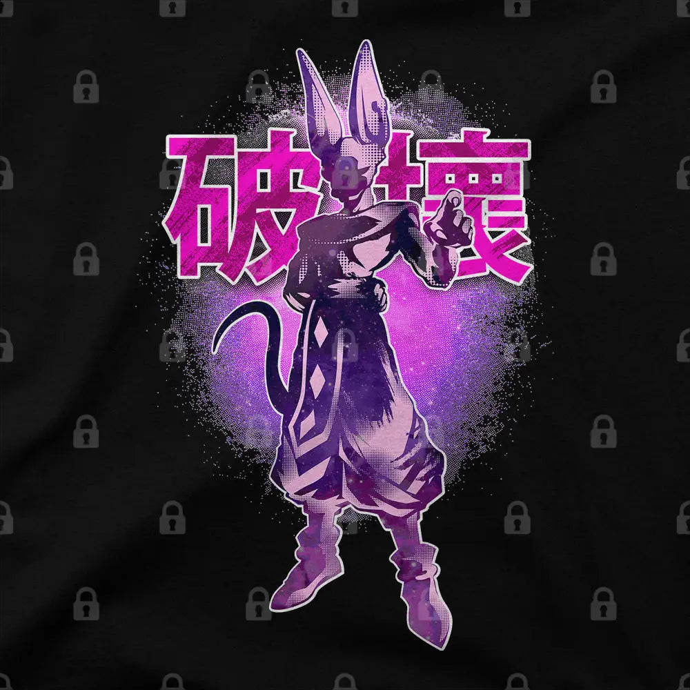 King Beerus T-Shirt | Anime T-Shirts