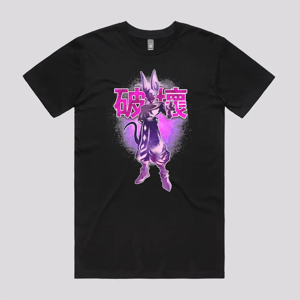 King Beerus T-Shirt | Anime T-Shirts