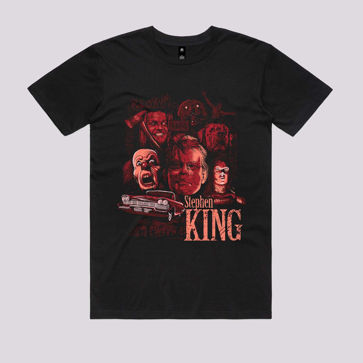 King of Horror Graphic Tee | Horror T-Shirts Australia