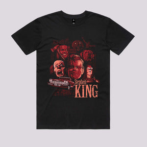 King of Horror Graphic Tee | Horror T-Shirts Australia