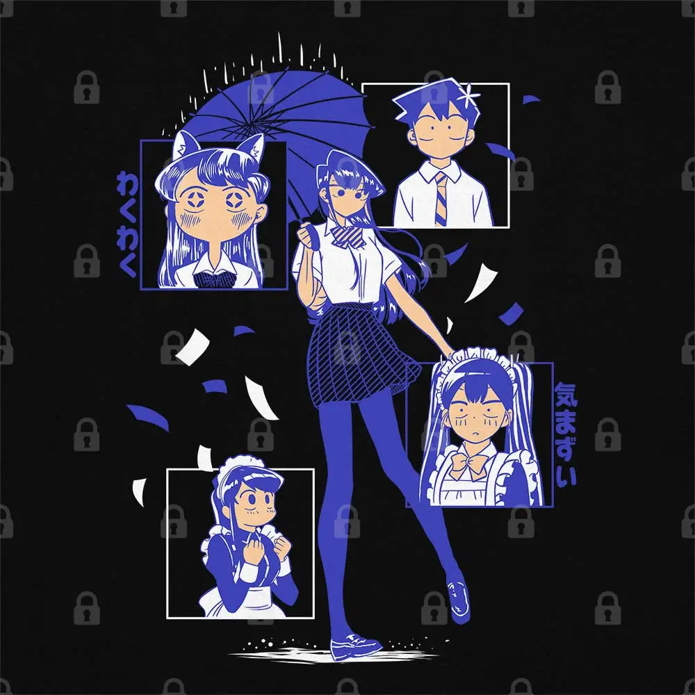 Komi San Can't Communicate T-Shirt | Anime T-Shirts