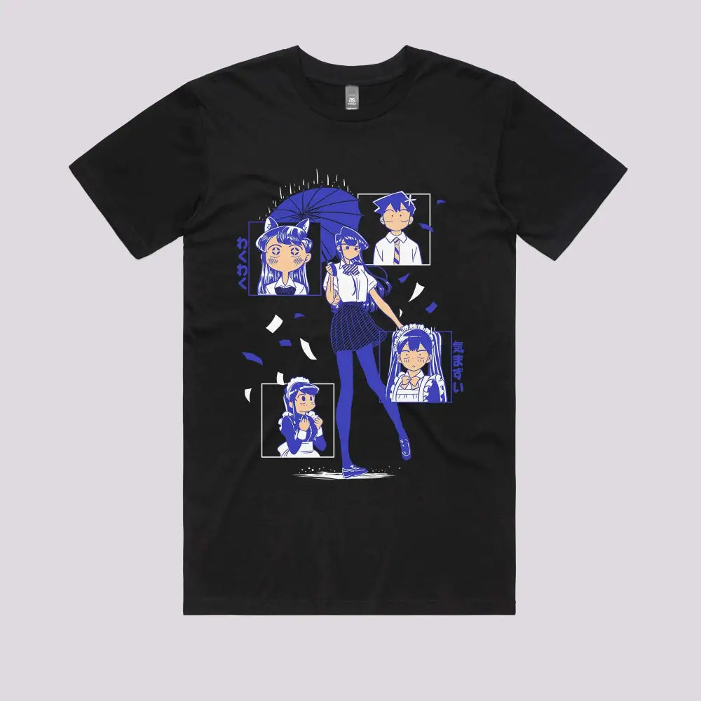 Komi San Can't Communicate T-Shirt | Anime T-Shirts