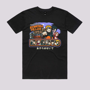 Naruto Anime T-Shirts Australia | Konoha Village T-Shirt