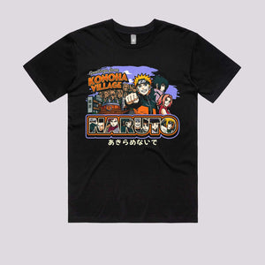 Greetings From Konoha Village Graphic Tee