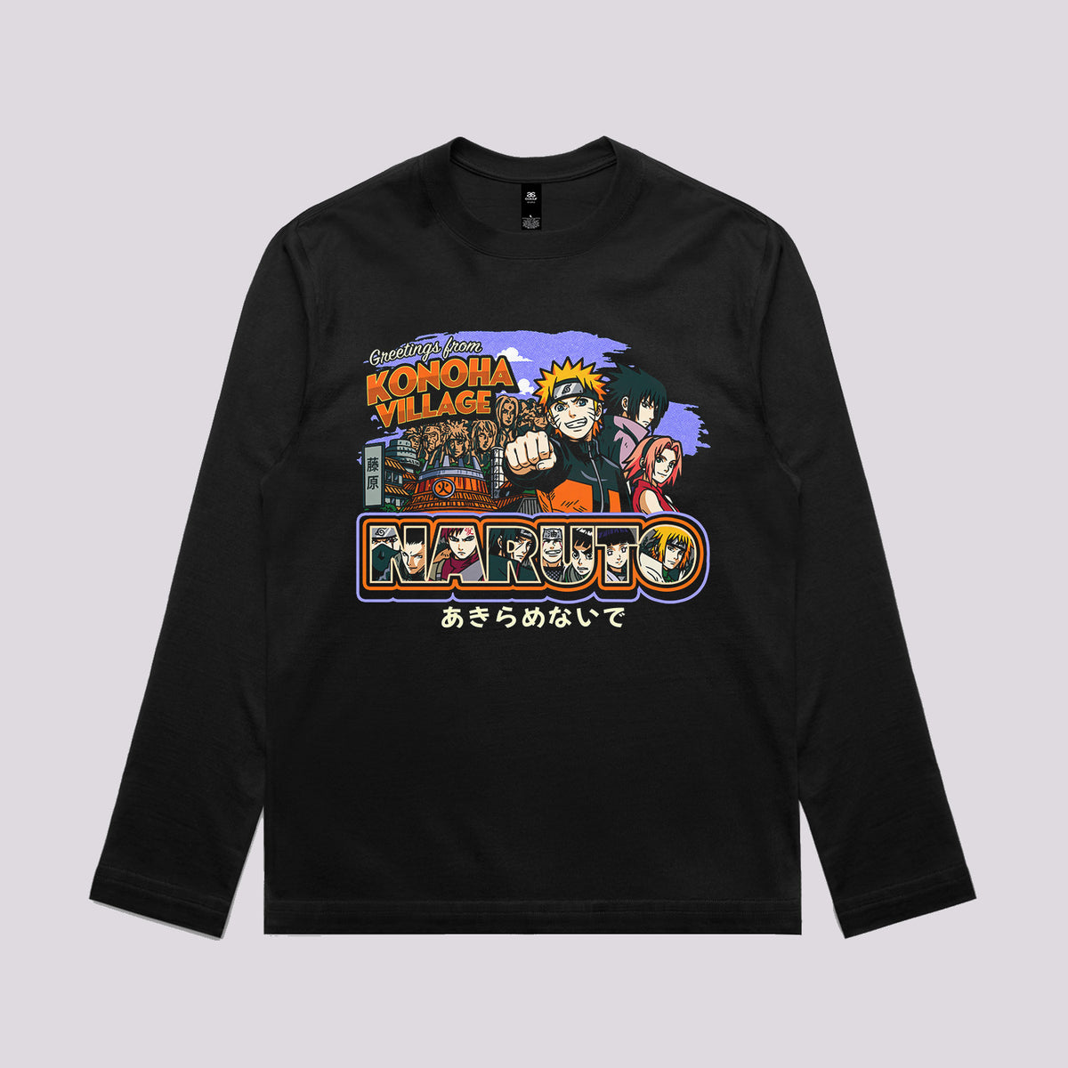 Greetings From Konoha Village Graphic Tee