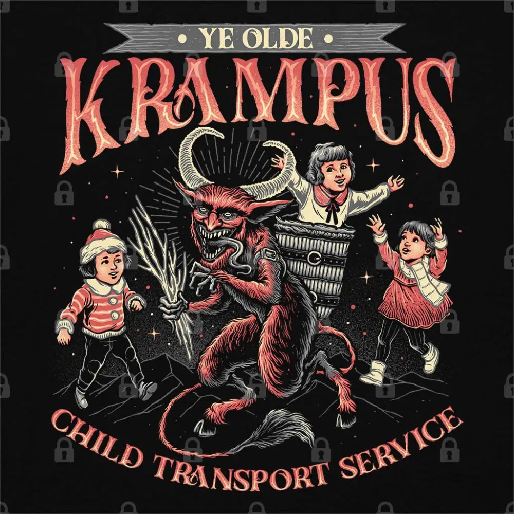 Krampus Christmas T-Shirt Adult Tee