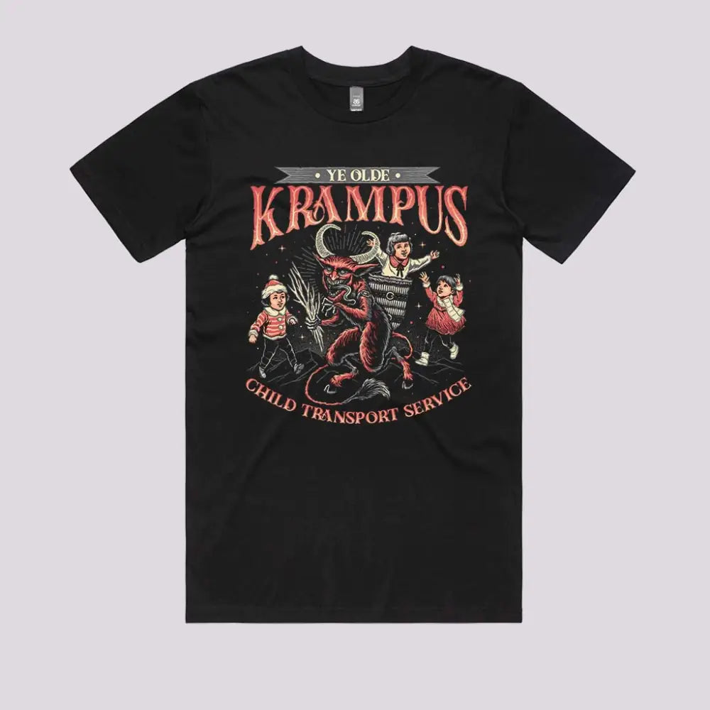 Krampus Christmas T-Shirt Adult Tee
