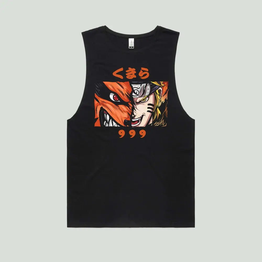 Kurama Mode Tank Top | Anime T-Shirts