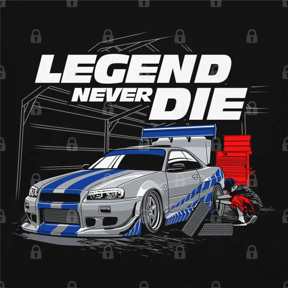 Legend Never Die T-Shirt | Pop Culture T-Shirts