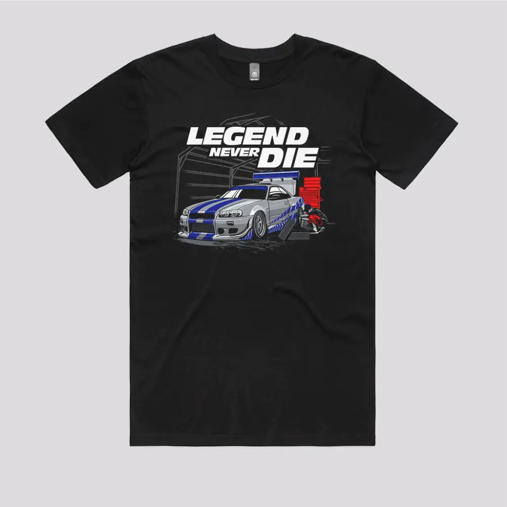 Legend Never Die T-Shirt | Pop Culture T-Shirts