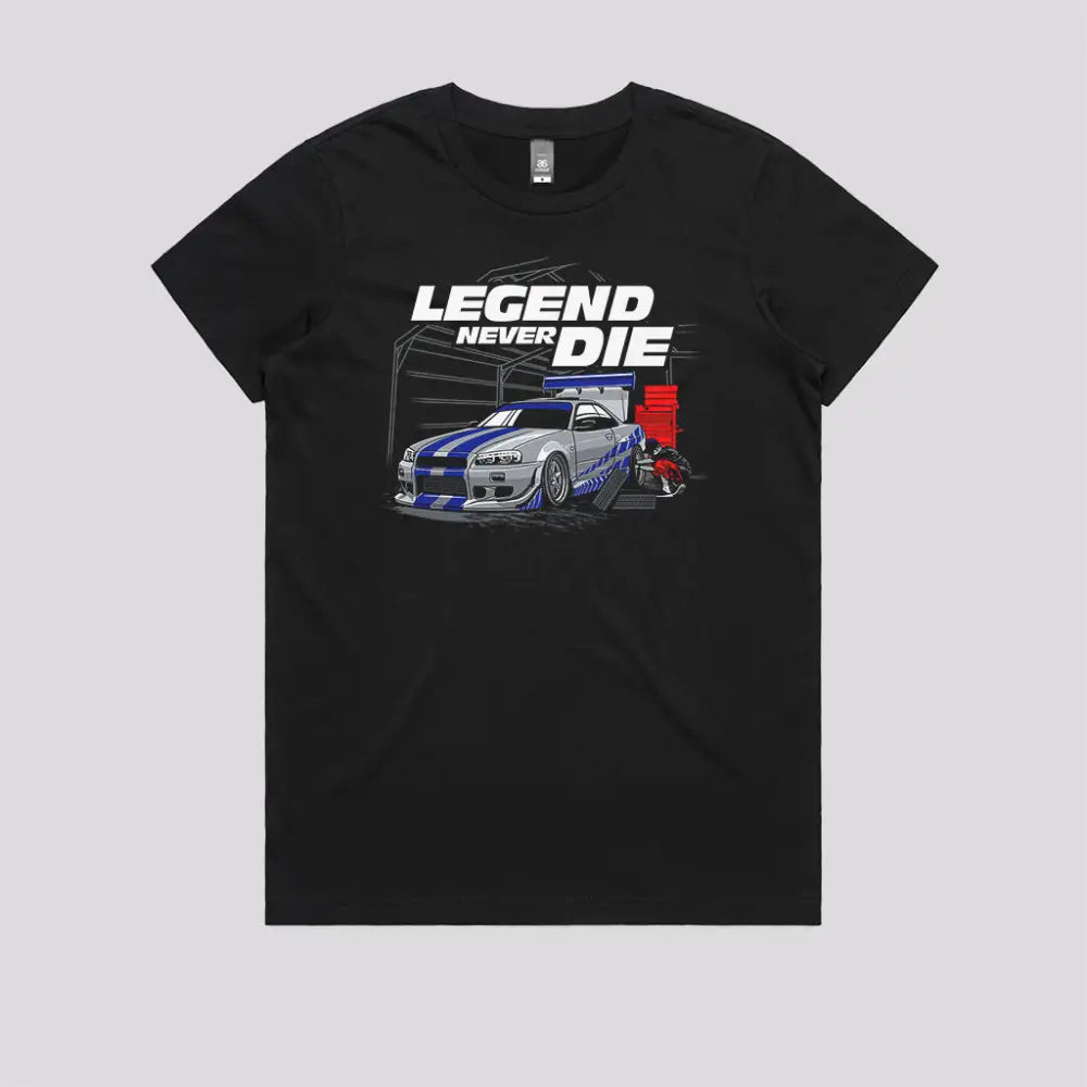 Legend Never Die T-Shirt | Pop Culture T-Shirts