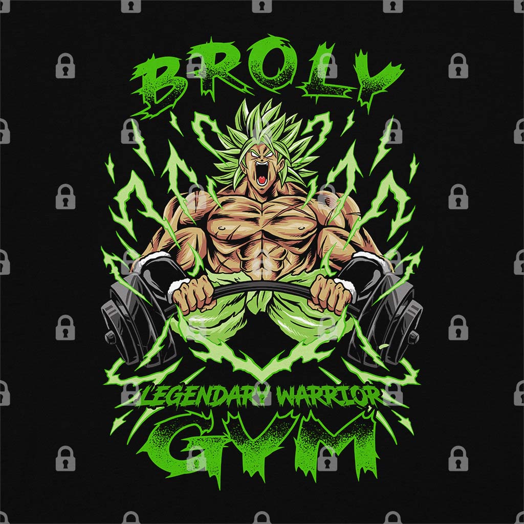 Legendary Saiyan Warrior Gym Oversized T-Shirt