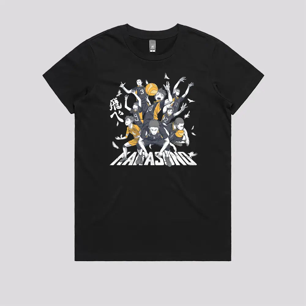 Let&#39;s Go Karasuno T-Shirt | Anime T-Shirts